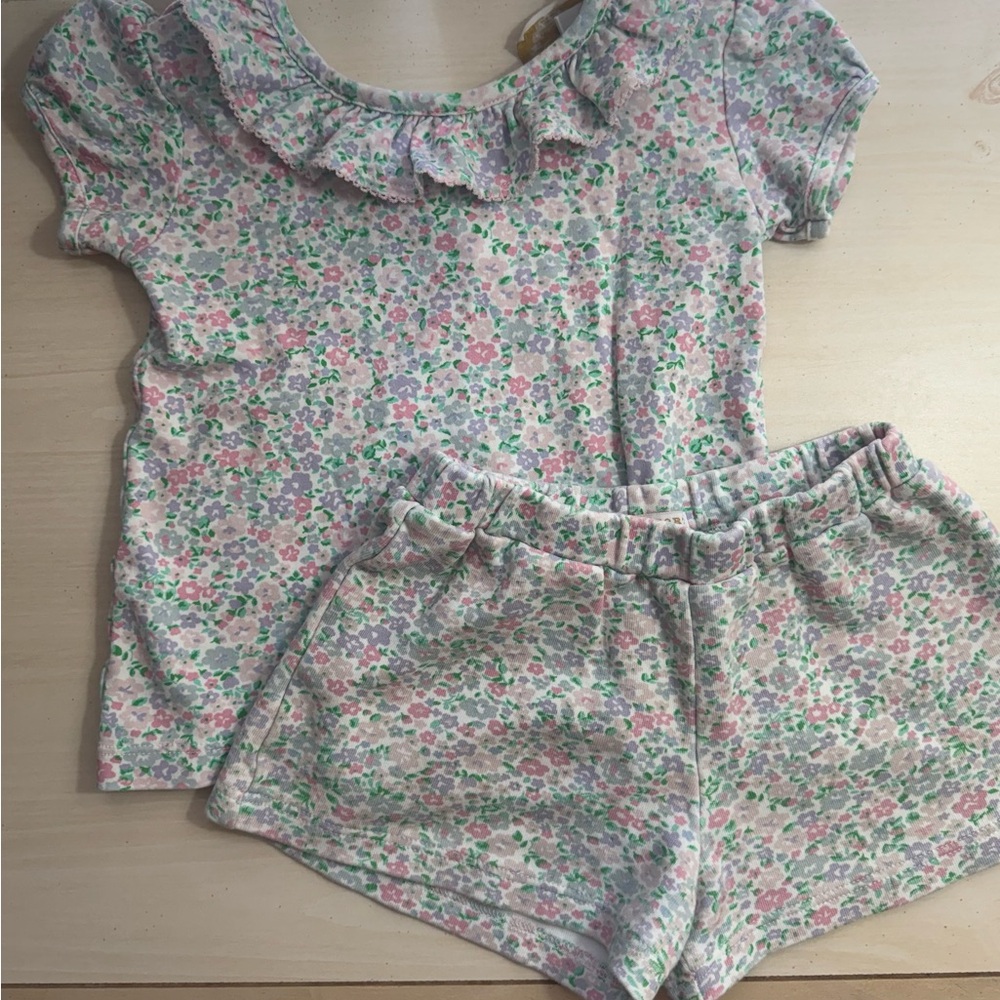 The Beaufort Bonnet Company Pink Floral Kids Play Set